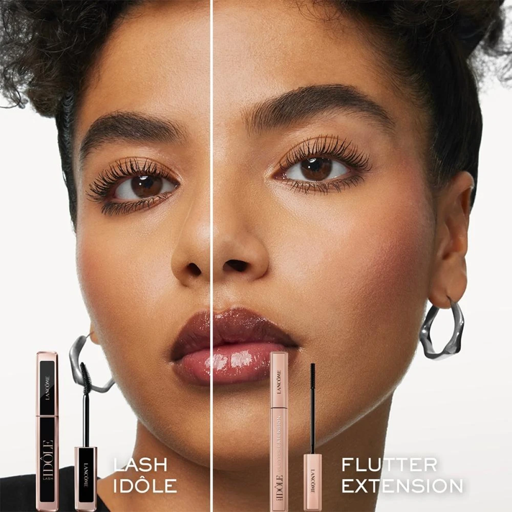 Lancome Lash Idole Flutter Extension Blakstienų tušas blakstienų tušas, atspalvis: Juodas, 8.5 ml