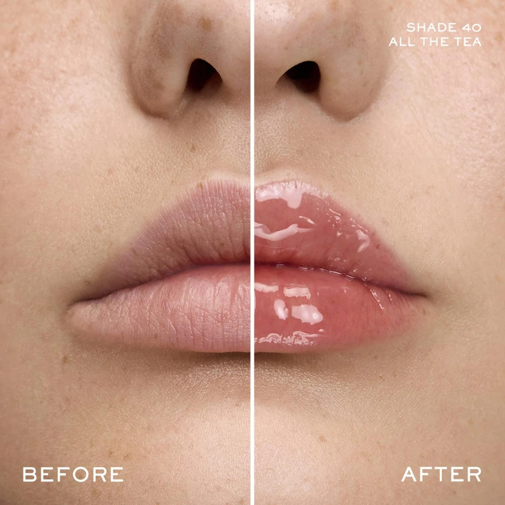 Lancome Lip Idole Juicytreat lūpų blizgis, atspalvis: 40 All The Tea, 8.5 ml