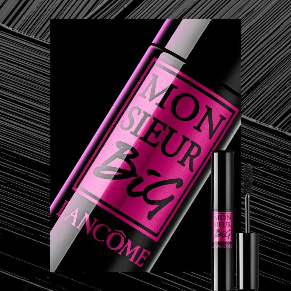 Lancome Monsieur Big Blakstienų tušas apimties suteikiantis blakstienų tušas, 10 ml