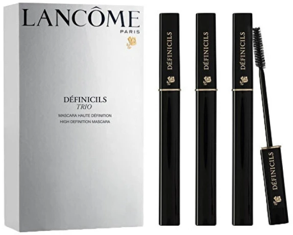 Givenchy Lancôme Set of shaping and thickening mascara Definicils Trio Blakstienų tušas 3 x 6.5 g