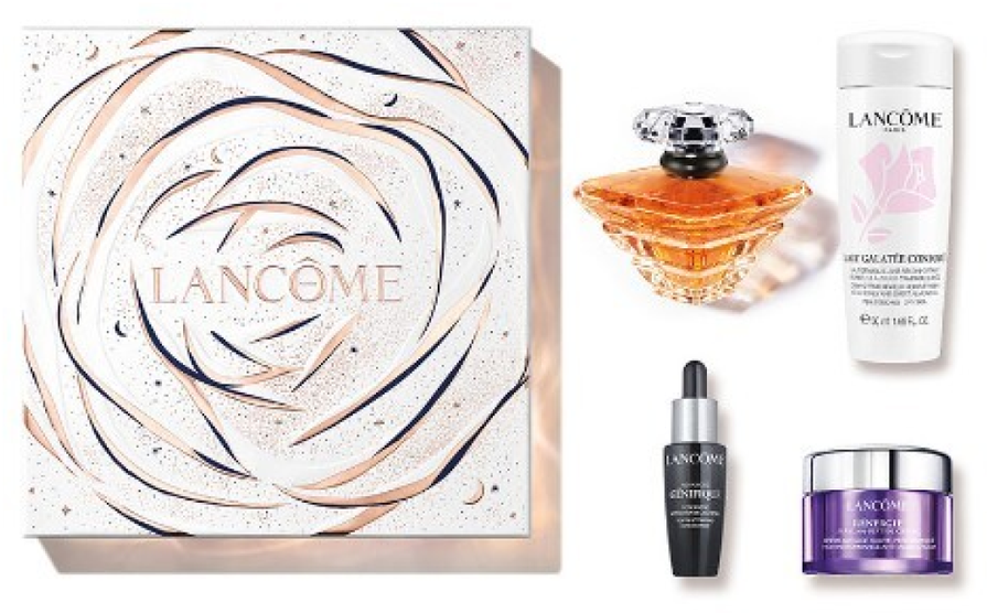 Lancôme Trésor - EDP 100 ml + Galatée Confort 50 ml + Advanced Génifique serumas 7 ml + Rénergie H.P.N. 300-Peptide kremas 15 ml