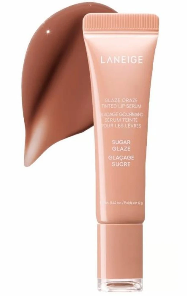 Laneige Glaze Craze Tinted Lip Serum lūpų blizgis, atspalvis: Sugar Glaze, 12 g