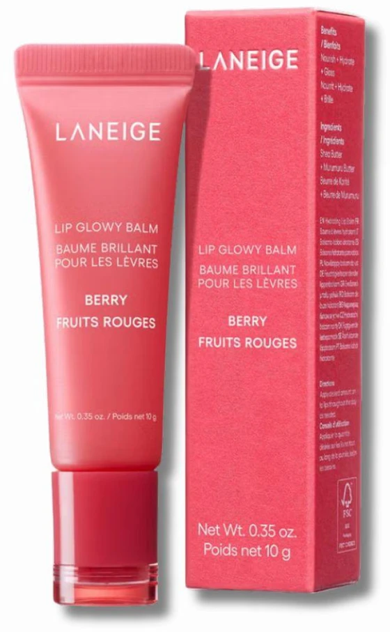 Laneige Lip Glowy Balm Berry lūpų balzamas, 10 g