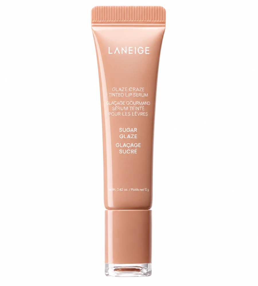 Laneige Glaze Craze Tinted Lip Serum lūpų balzamas-serumas, atspalvis: Sugar Glaze, 12 g
