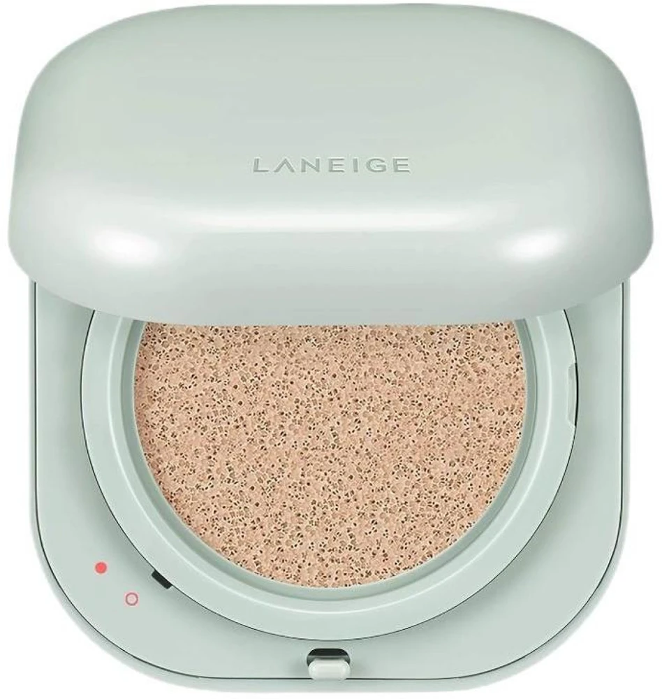 Laneige Neo Cushion Matte matinio efekto kompaktinis makiažo pagrindas, atspalvis: 21N1 rusvai gelsvas, 15 g