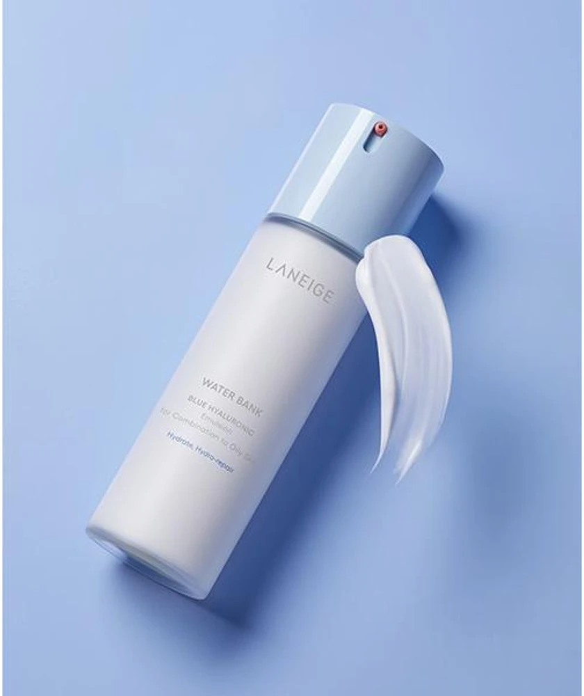 Laneige Veido emulsija mišriai ir riebiai odai Vanduo Bank Mėlyna Hyaluronic (emulsija) 120 ml