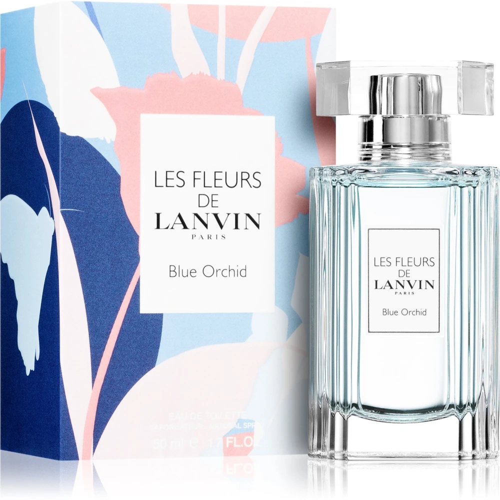 Lanvin Les Fleurs De Lanvin Mėlyna Orchid EDT tualetinis vanduo moterims, 50 ml