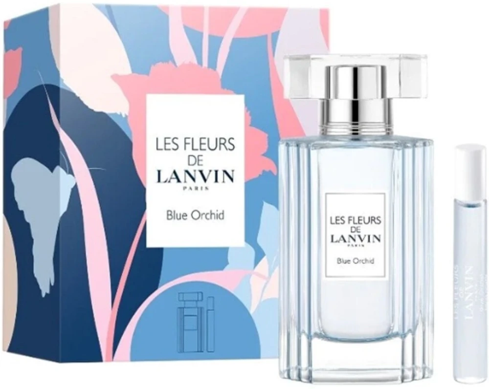 Lanvin Mėlyna Orchid EDT tualetinis vanduo moterims, 50 ml + EDT 7,5 ml