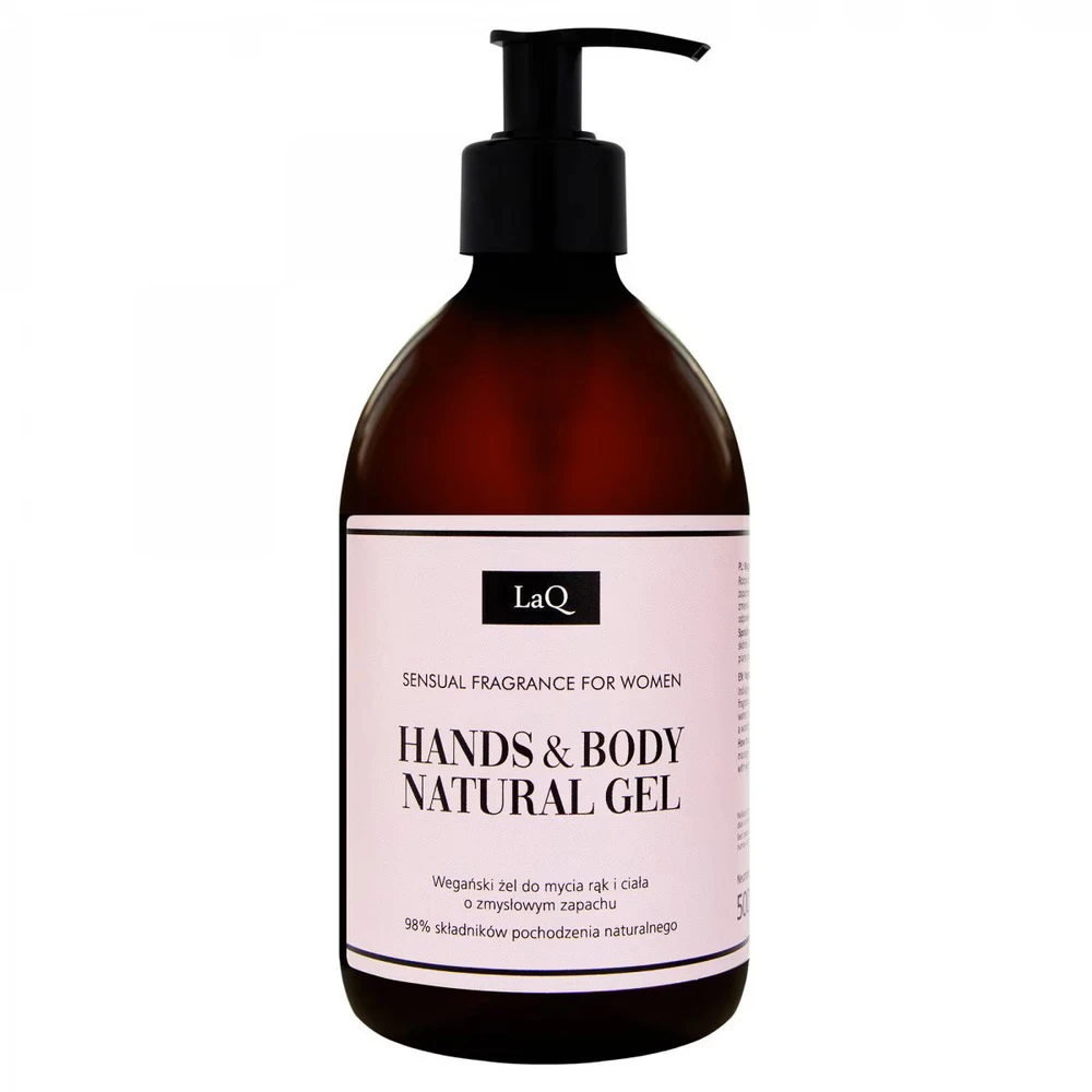 LaQ Hands & Body Hydrating dušo želė visų tipų odai, 500 ml
