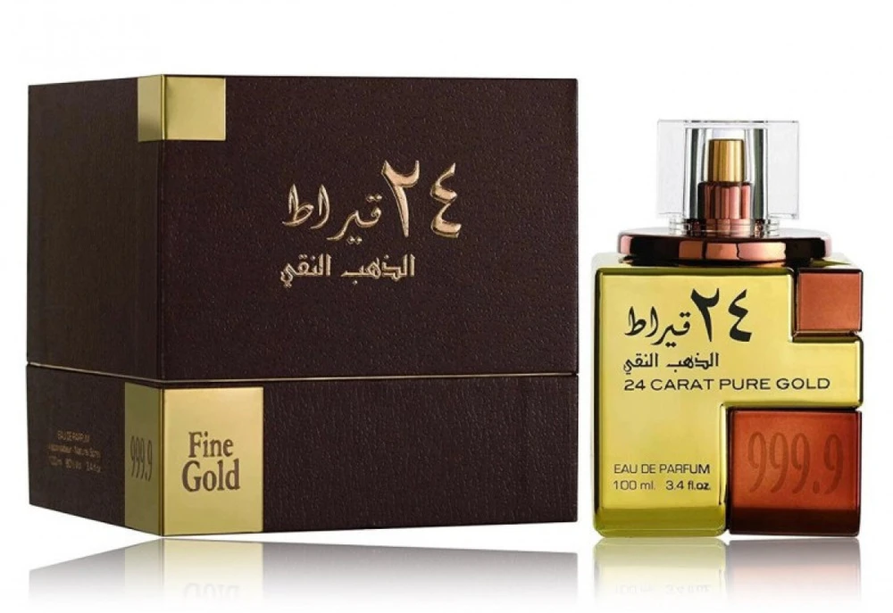 Lattafa 24 Carat Pure Gold EDP parfumuotas vanduo unisex, 100 ml