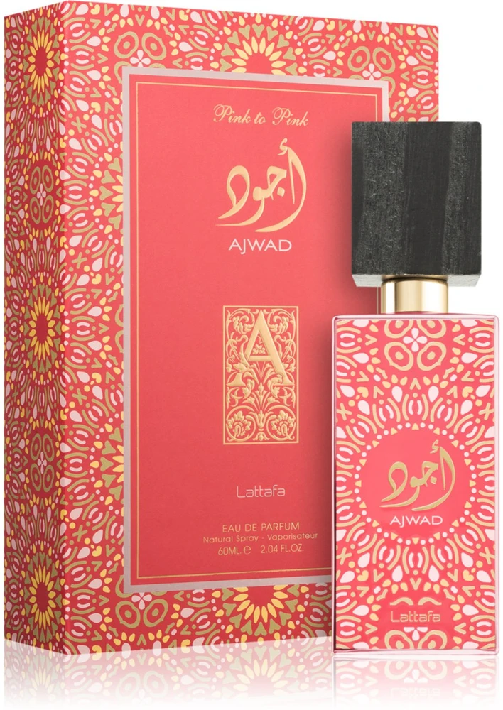 Unisex kvepalai Lattafa Perfumes Ajwad Pink To Pink EDP, 60 ml