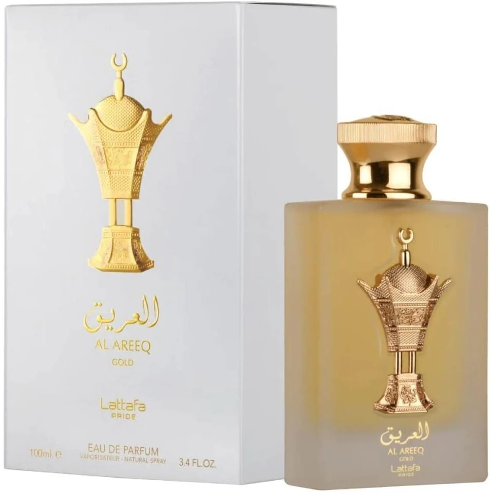 Unisex kvepalai Lattafa Al Areeq Gold EDP, 100 ml
