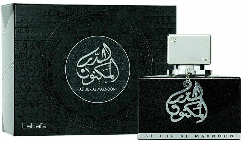 Lattafa Al Dur Al Maknoon Sidabrinis EDP parfumuotas vanduo unisex, 100 ml