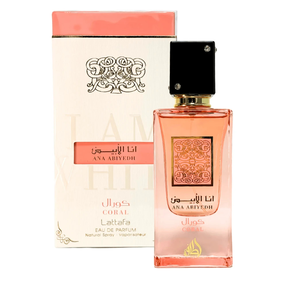 Lattafa Ana Abiyedh Coral EDP parfumuotas vanduo unisex, 60 ml