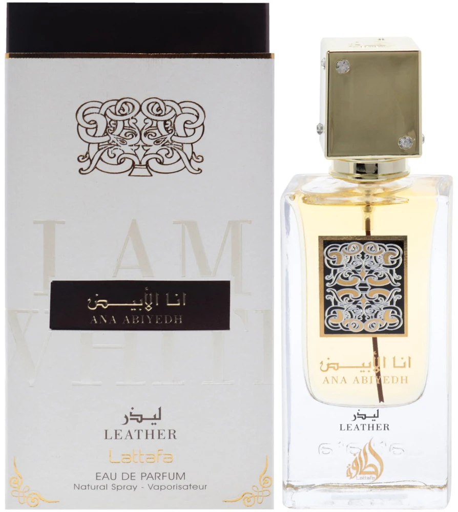 Kvepalai vyrams Lattafa Ana Abiyedh Leather EDP, 60 ml