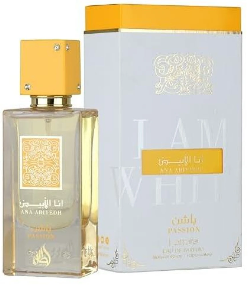 Lattafa Ana Abiyedh Passion EDP parfumuotas vanduo moterims, 60 ml