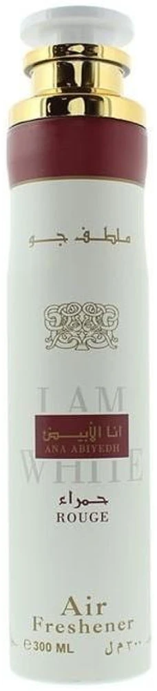 Lattafa Ana Abiyedh Rouge Air Freshener purškiamas namų kvapas, 300 ml
