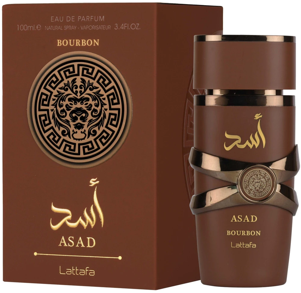 Kvepalai vyrams Lattafa Asad Bourbon EDP, 100 ml
