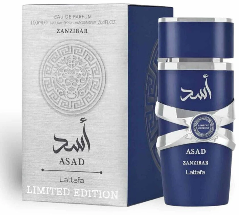 Lattafa Asad Zanzibar Limited Edition EDP parfumuotas vanduo vyrams, 100 ml