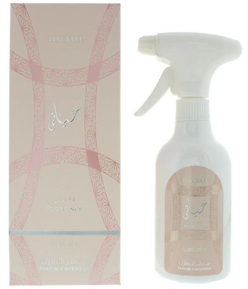 Lattafa Hayaati Florence Oriental Room Purškiklis, 450 ml