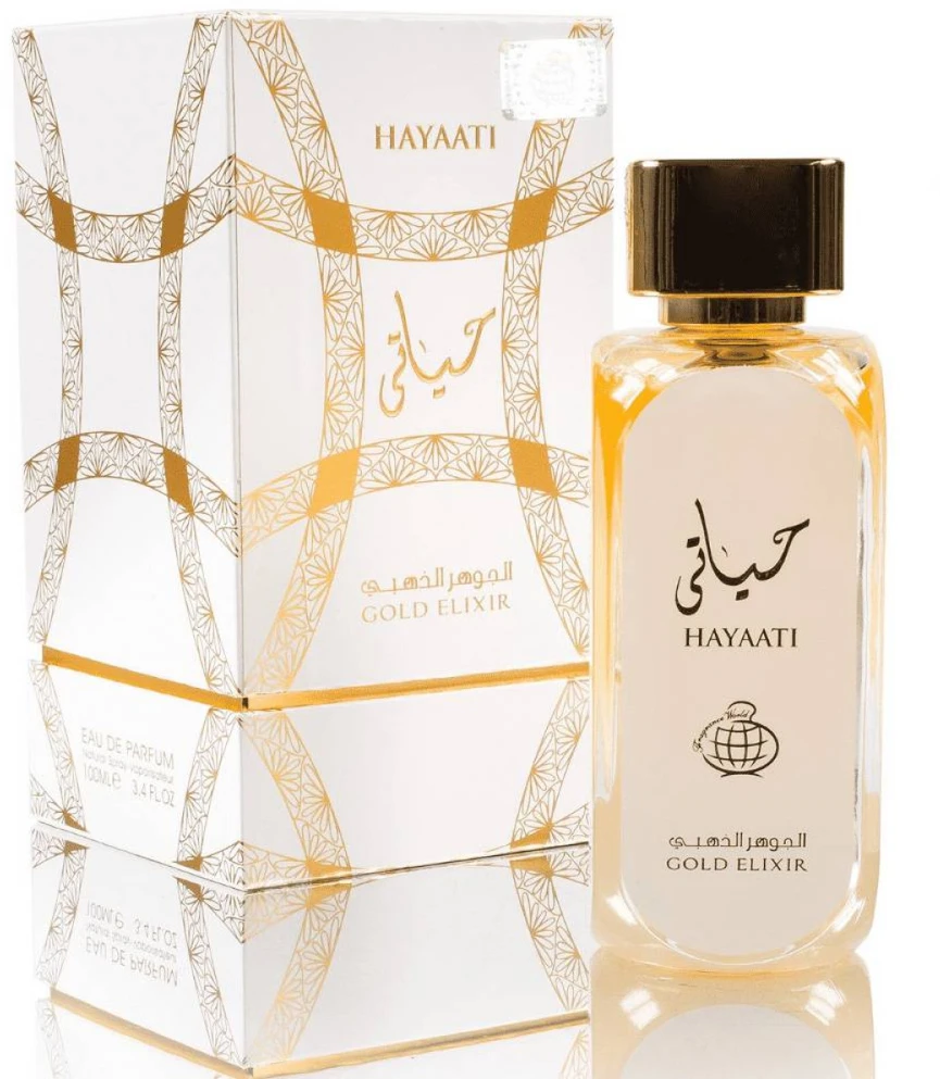 Lattafa Hayaati Gold Eliksyras Women EDP parfumuotas vanduo, 100 ml