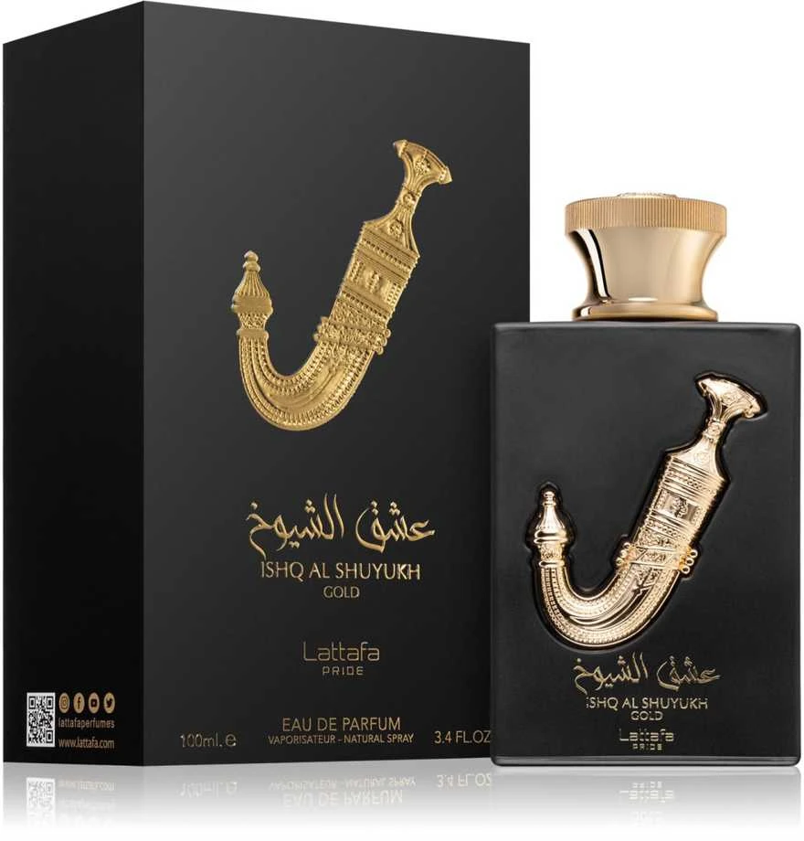 Unisex kvepalai Lattafa Ishq Al Shuyukh Gold EDP, 100 ml