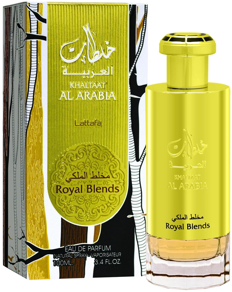 Unisex kvepalai Lattafa Khaltaat Al Arabia Royal Blends EDP, 100 ml