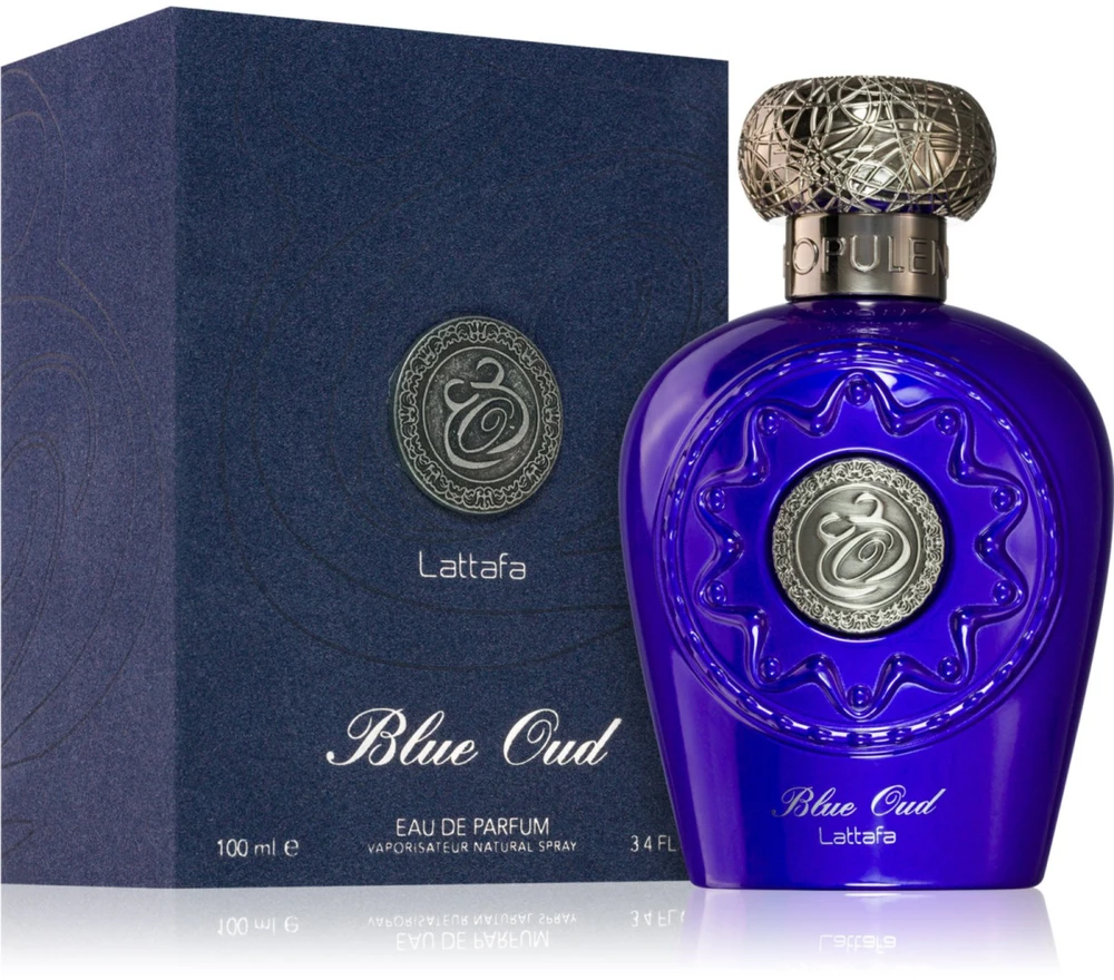 Unisex kvepalai Lattafa Blue Oud EDP, 100 ml