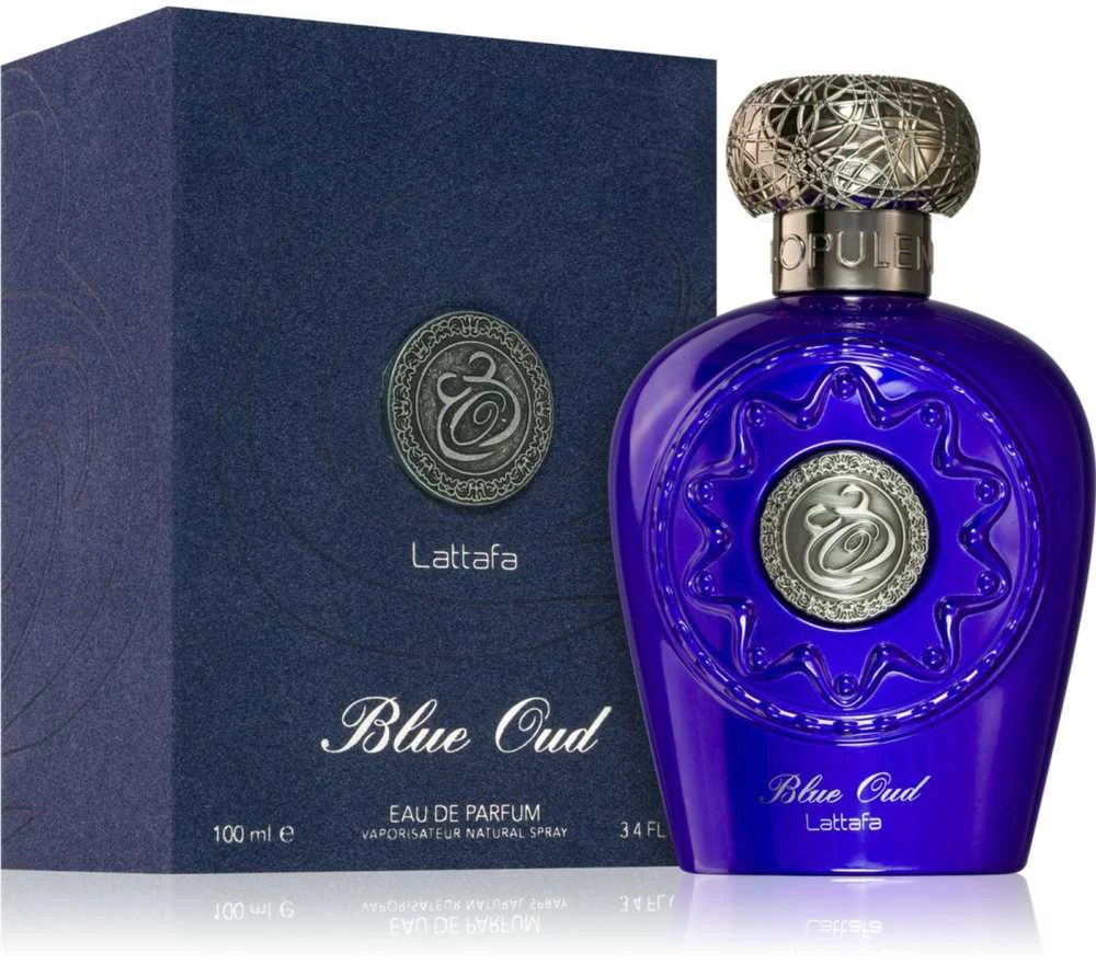 Unisex kvepalai Lattafa Blue Oud EDP, 100 ml