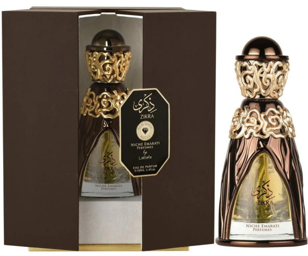 Lattafa Niche Emarati Zikra EDP parfumuotas vanduo unisex, 100 ml