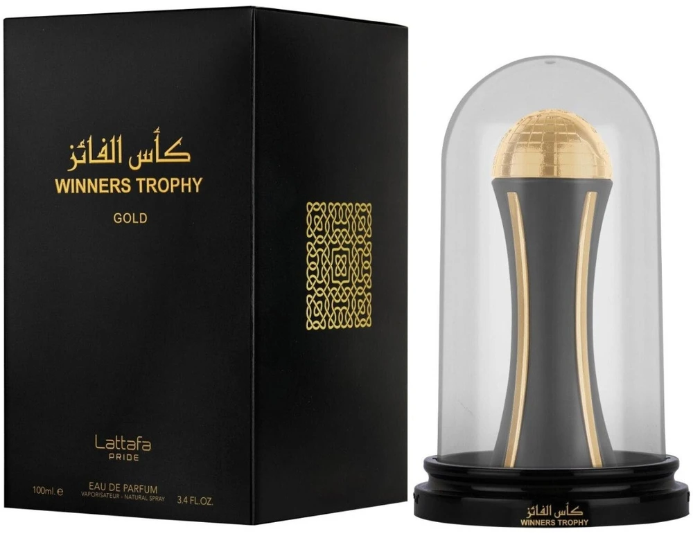 Lattafa Pride Al Khas Winners Trophy Gold EDP parfumuotas vanduo unisex, 100 ml