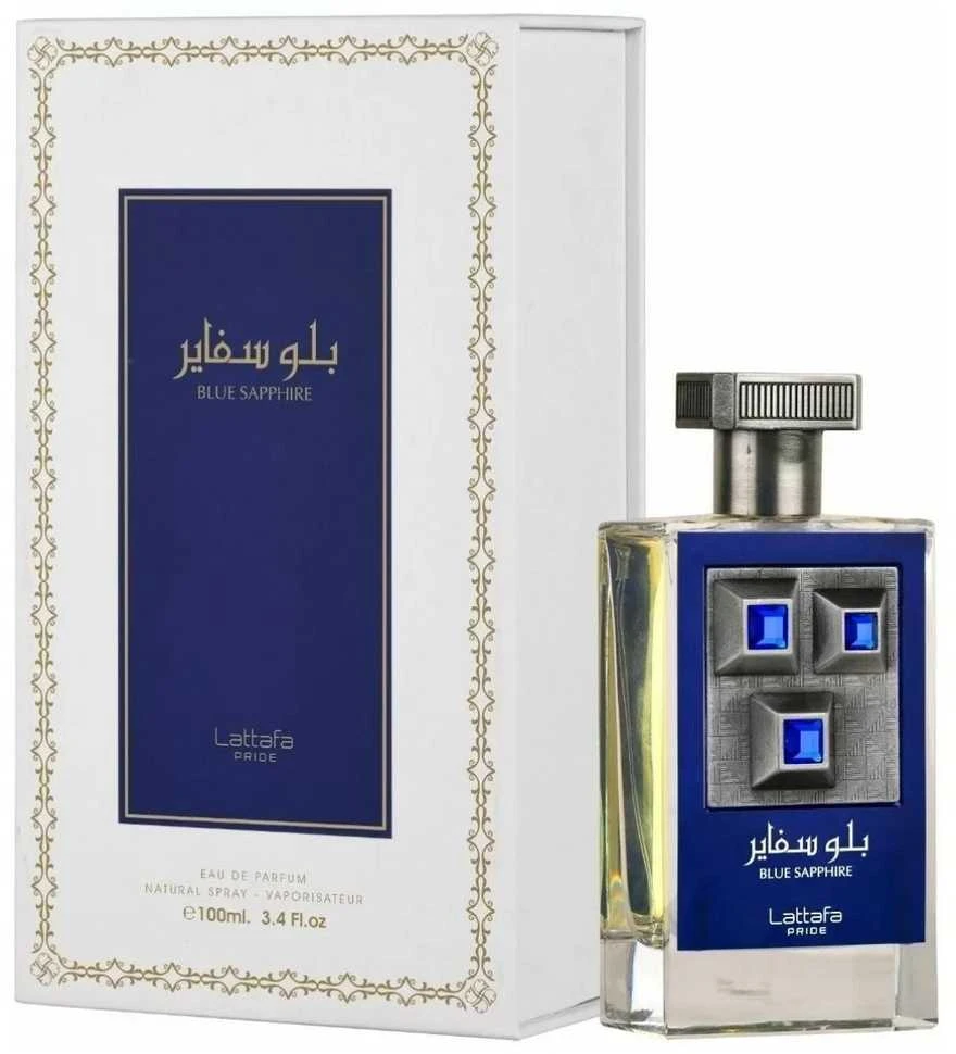 Unisex kvepalai Lattafa Pride Blue Sapphire EDP, 100 ml