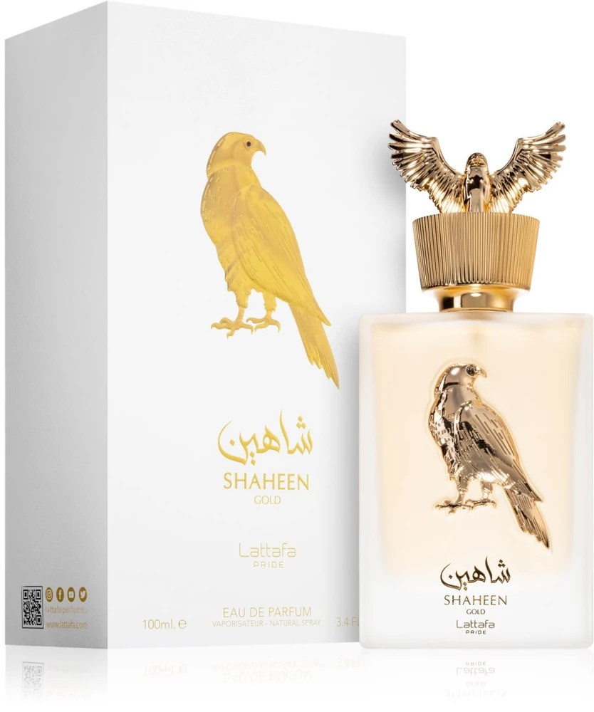Lattafa Pride Shaheen Gold EDP parfumuotas vanduo unisex, 100 ml