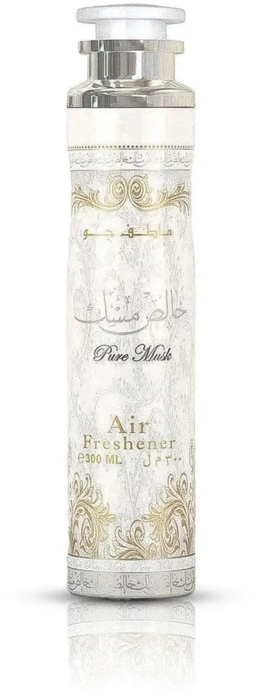 Lattafa Pure Musk Air Freshener purškiamas namų kvapas, 300 ml