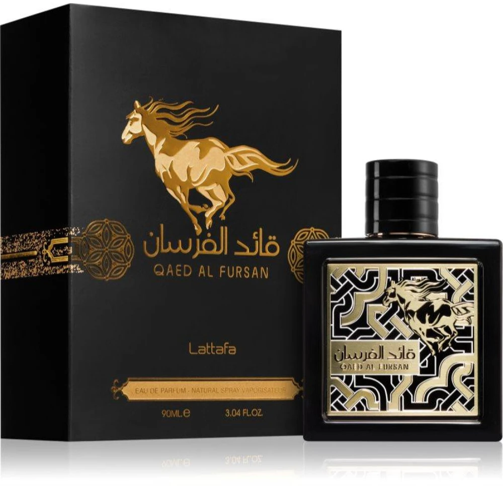Unisex kvepalai Lattafa Qaed Al Fursan EDP, 90 ml