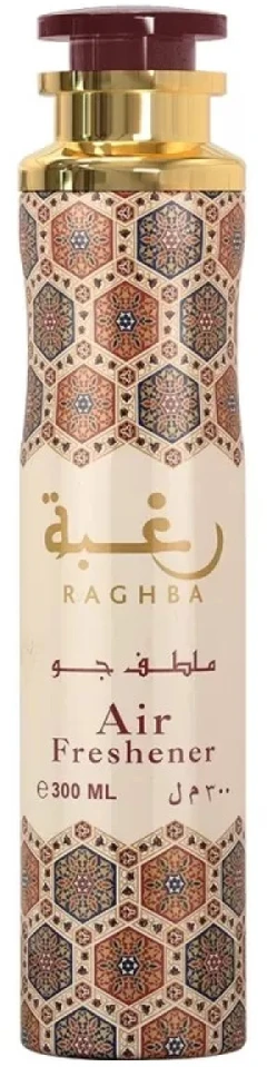 Lattafa Raghba Air Freshener purškiamas namų gaiviklis, 300 ml