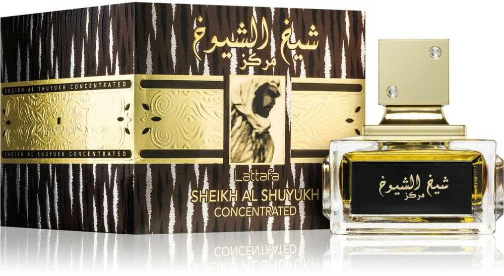 Lattafa Sheikh Al Shuyukh Concentrated EDP parfumuotas vanduo vyrams, 100 ml