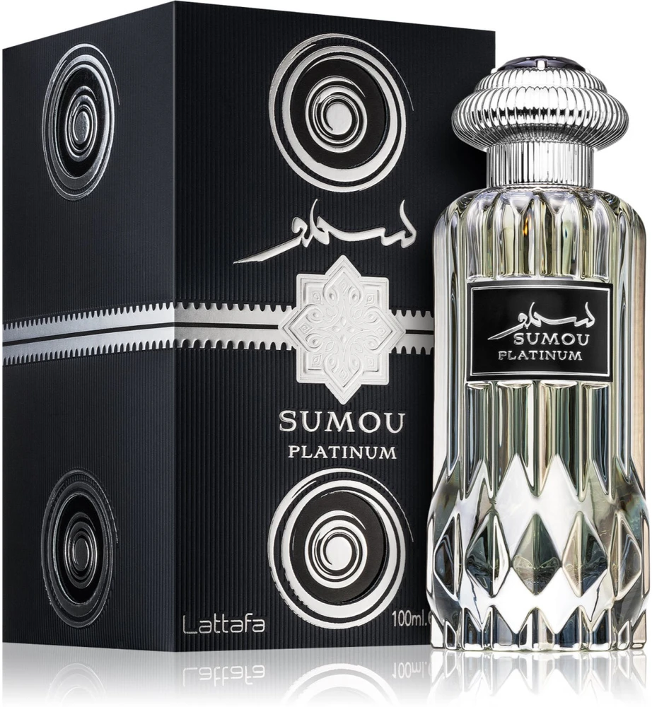 Unisex kvepalai Lattafa Sumou Platinum EDP, 100 ml