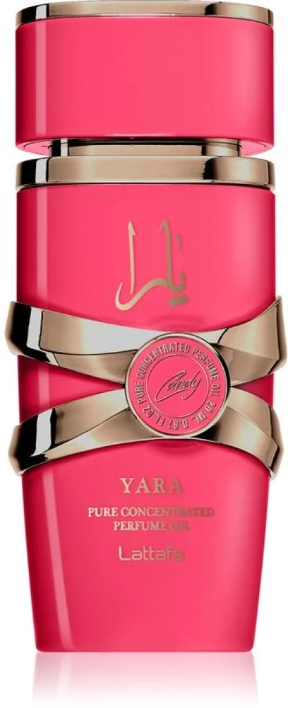 Lattafa Yara Candy Concentrated Perfume Oil CPO aliejiniai kvepalai moterims, 20 ml