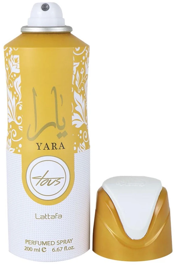Lattafa Yara Tous Desodorante Purškiklis purškiamas dezodorantas moterims, 200 ml