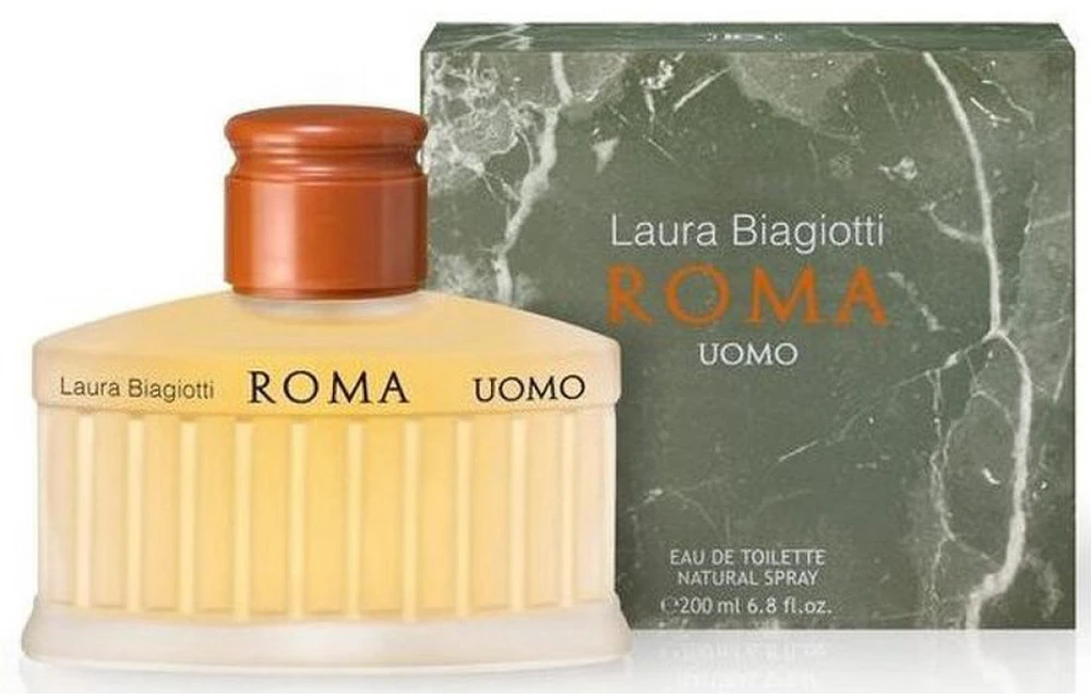 Laura Biagiotti Roma Uomo EDT tualetinis vanduo vyrams, 200 ml