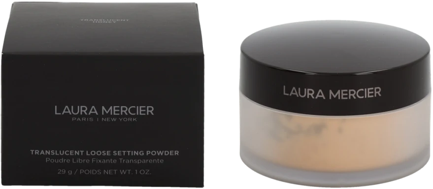 Biri fiksuojanti pudra Laura Mercier Translucent Loose Setting Powder, 29g, Spalva: Translucent Honey