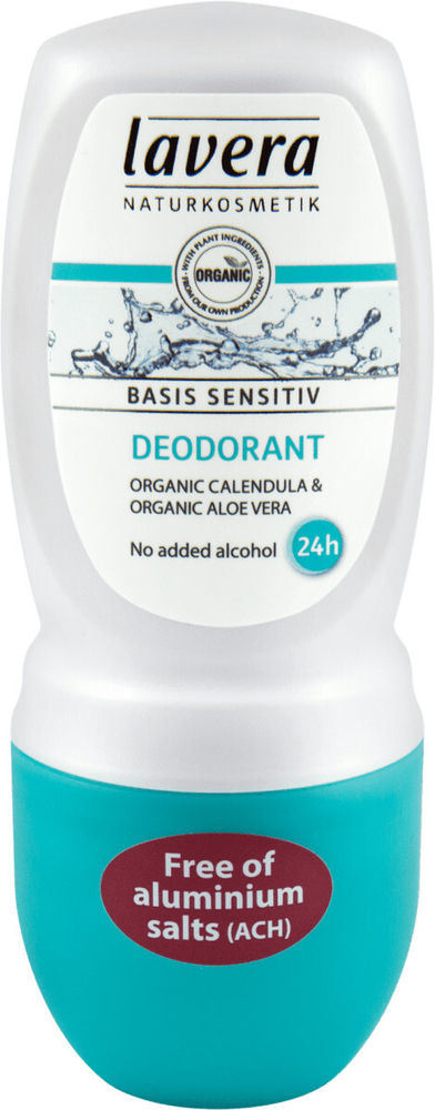 Lavera Ball deodorant Basis Sensitiv (Dezodorantas Roll-on), 50 ml