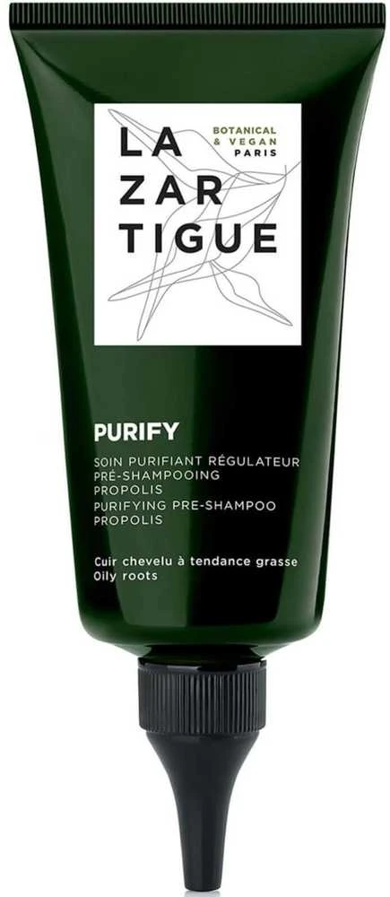 Lazartigue Purify Purifying Pre-Šampūnas priemonė riebiai galvos odos priežiūrai, 75 ml
