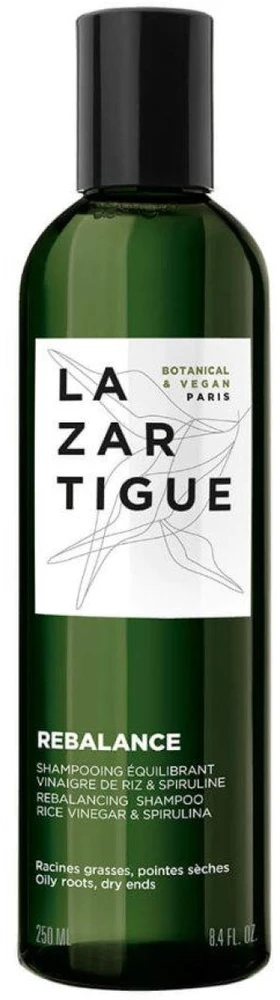 Lazartigue Rebalance Rebalancing Šampūnas šampūnas riebiai galvos odai ir sausiems plaukams, 250 ml
