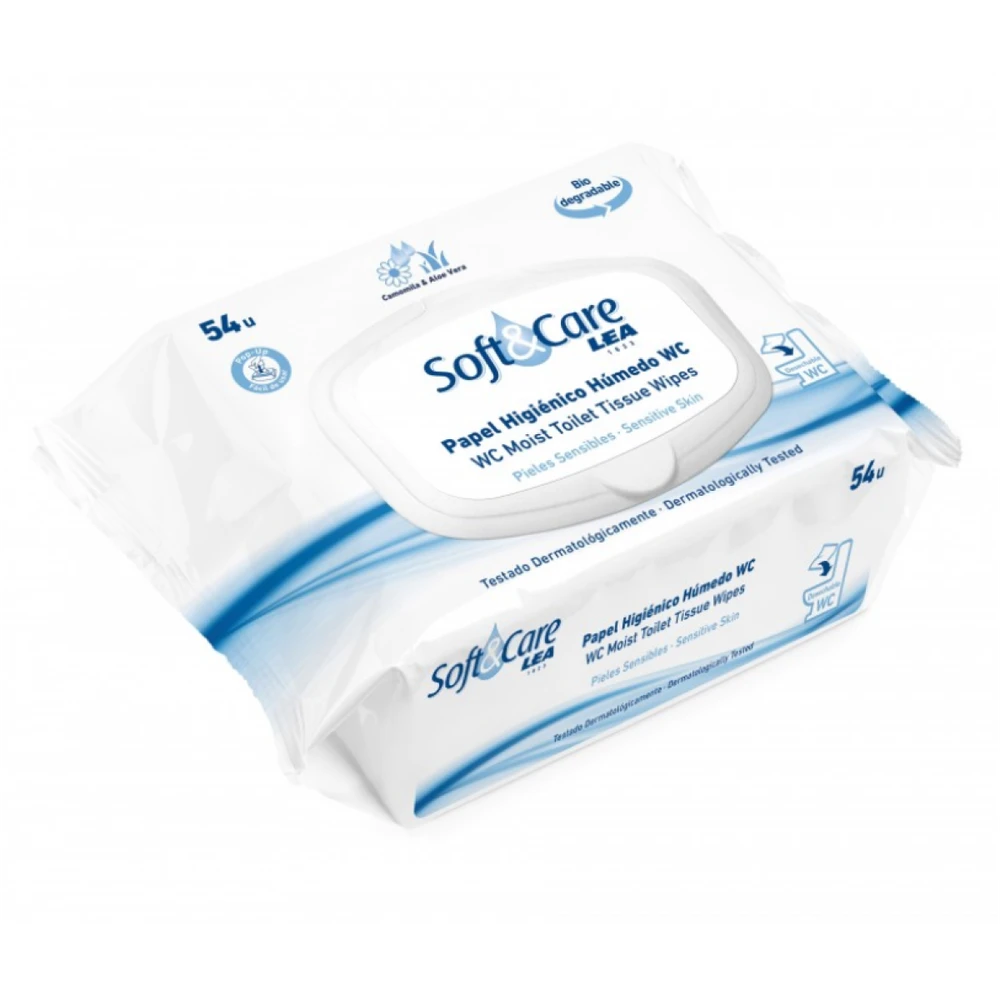 "Lea Bea Fresh Family Pack" drėgnos servetėlės 54 vnt