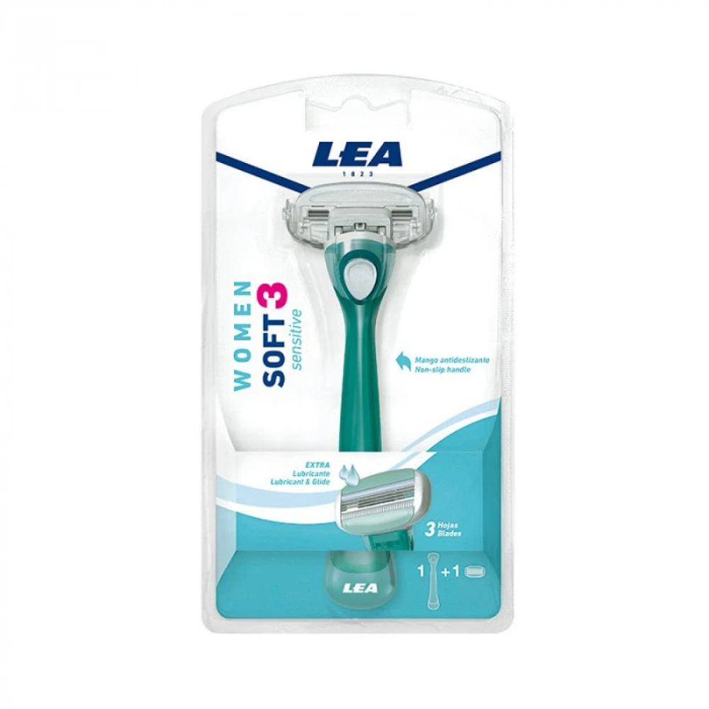 "Lea" skustuvas "Woman Soft 3 Sensitive" 1vnt
