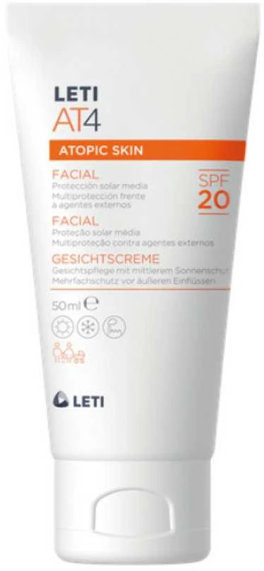 "Leti At4" veido kremas Spf20 50ml