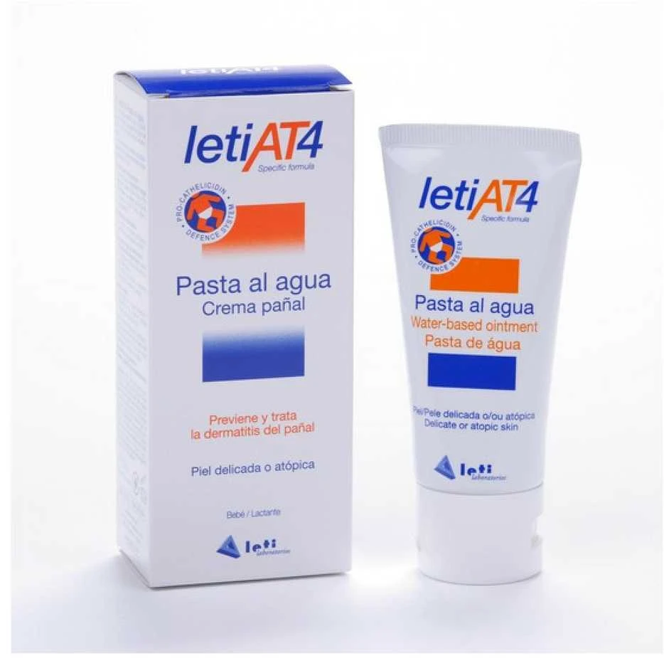"Leti Kreminis Diaper At4" vandens pasta 75g