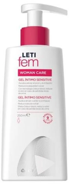 "Letifem Gel Woman Care" intymios higienos gelis 250ml